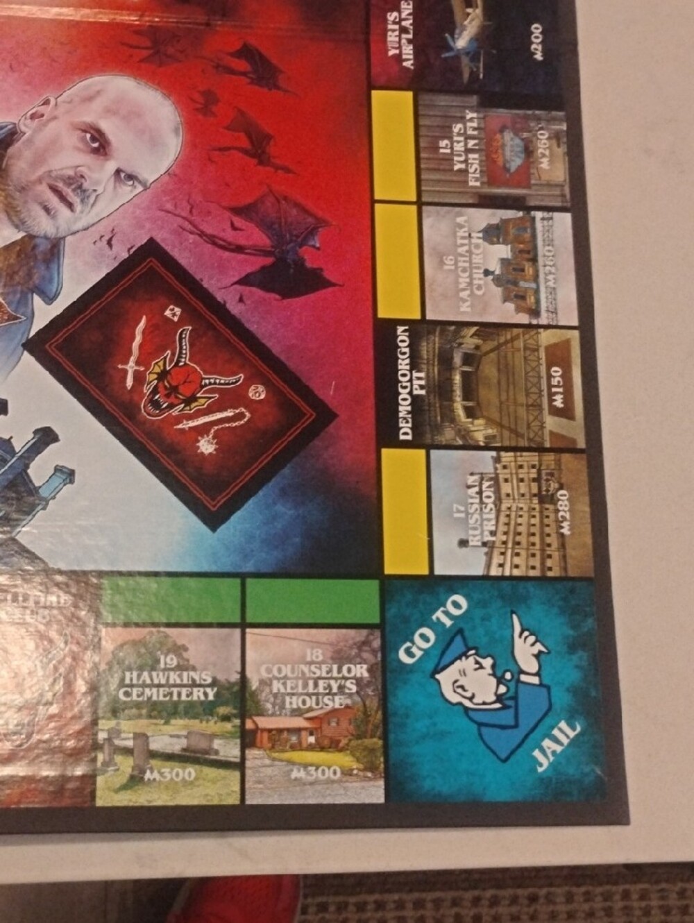 Hasbro Monopoly Stranger Things Board Game - Red, Black, Blue Artwork - Picture 10 of 13
